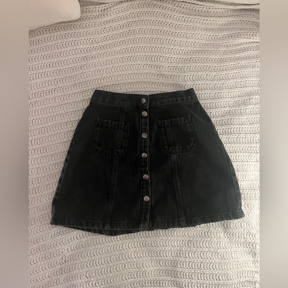 Small Black BDG Mini Skirt